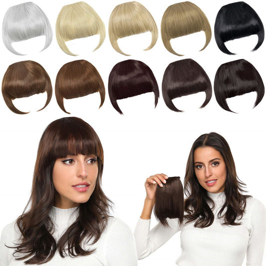 ⏳Uitverkoop vandaag 50% korting💥Naadloze 3D Clip-In Bangs Hair Extensions