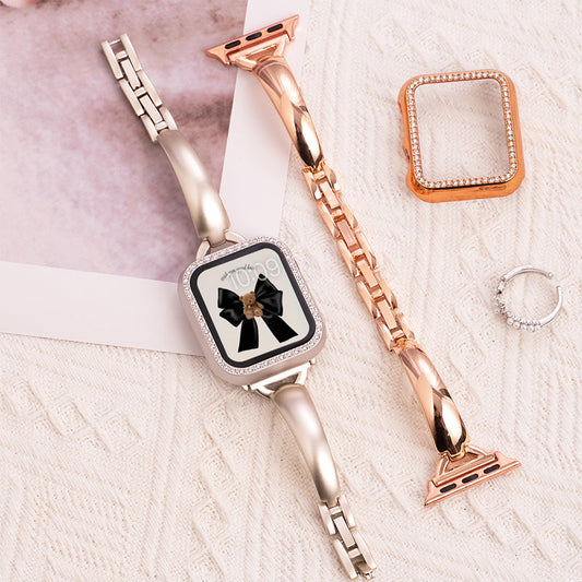 Uitverkoop voor 50% KORTING✨ Minimalistische Metalen Horlogeband⌚💎