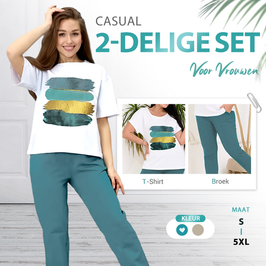 🔥🔥Gratis thuisbezorgd💥 Modieuze en Casual Tweedelige Set