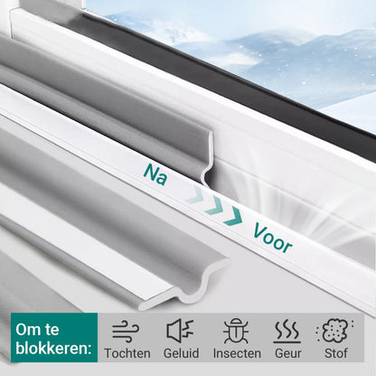 ⏳50% korting vandaag🔥Zelfklevende schuifdeur- en raamafdichting