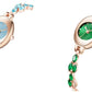 🌸Speciale prijs🌸2025  Armbandhorloge met gekleurde zirkoon voor dames