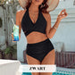 🩱Hete verkoop 50% KORTING👙 Buikcontrole Badpakken Bescheiden Hoge Taille Bikini Sets