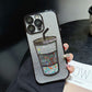 ⏳Beperkte tijd 50% korting!💥 3d-Mok Voor Iphone Quicksand Hoes Verloop Glitter Hoes