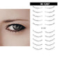 Lazy Waterproof 6D Imitation Ecological Eyeliner Eyelash Sticker