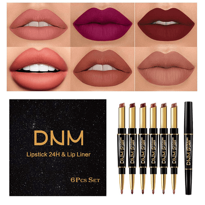 ⏰🔥Beperkte tijd⏰Koop 1 krijg 1 gratis als je vandaag bestelt🔥2-in-1 waterdichte lippenstift en lip liner