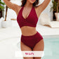 🩱Hete verkoop 50% KORTING👙 Buikcontrole Badpakken Bescheiden Hoge Taille Bikini Sets