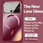 Explosie van de lens - Beveilig Frosted Magnetic Attraction Case Cover voor iPhone