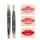 🔥Double ended lipstick Automatic Lip Liner Matte Waterproof Non-fading Non-stick Lipstick