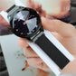 Horloge met sterrenhemel Trendy dameshorloge met magnetische armband