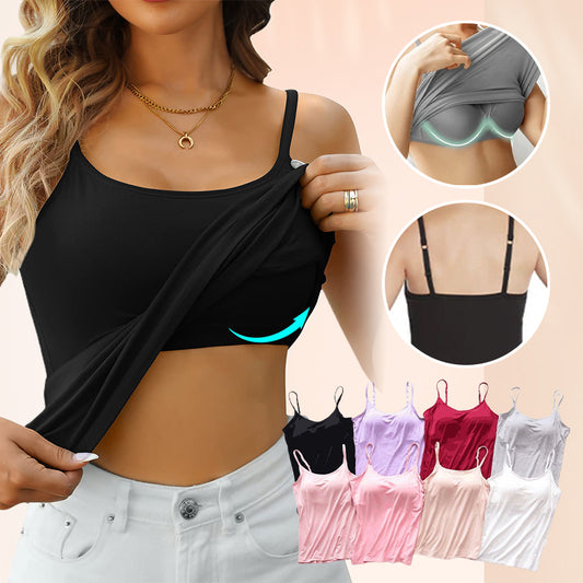 Summer Sale 48% Off - Tank With Built-In Bra