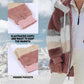 2025 Winterjack van pluche met colorblock-capuchon en zakken voor dames