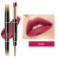 💄Dubbelzijdige lippenstift, automatische lipliner, mat, waterproof, lichtecht, antikleeflaag💄