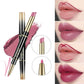 🔥Double ended lipstick Automatic Lip Liner Matte Waterproof Non-fading Non-stick Lipstick