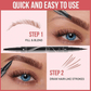 💖LAST DAY BUY 1 GET 1 FREE - 🎁2 in 1 eyeliner ＆ eyebrow pencil