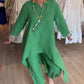 🎁Hot Sale ! ! Women's Solid Color Linen Casual Suit