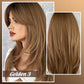💕HOT SALE💕49%OFF✨Wig long hair Layered bangs wigs