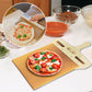 Premium verschuifbare pizzaschil 🌟Essential Kitchen Baking Tool👩‍🍳