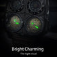 Steampunk Dual Time Zone Quartz Horloge voor heren