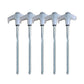 8" Screw-in Tent Stakes Ground Anchors(5PCS)