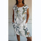 🌷2025 Hete verkoop - 62%korting🍀Jurk met ronde hals en botanische print voor dames
