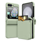 Protective Phone Case with Card Holder for Samsung Galaxy Flip 5/4/3