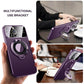 Magnetic Matte Phone Case with Stand for iPhone 11/12/13/14/15