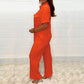 Summer Breathable Versatile Pleated Fabric 2-Piece Set for Women--free shipping
