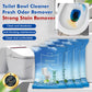 Powerful yellowing and limescale remover for toilet bowls