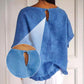 Zomer Loose Fit Katoenen Linnen Top