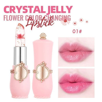 buy one free one！Crystal Jelly Flower Color Changing  Lipstick-✨BUY MORE SAVE MORE