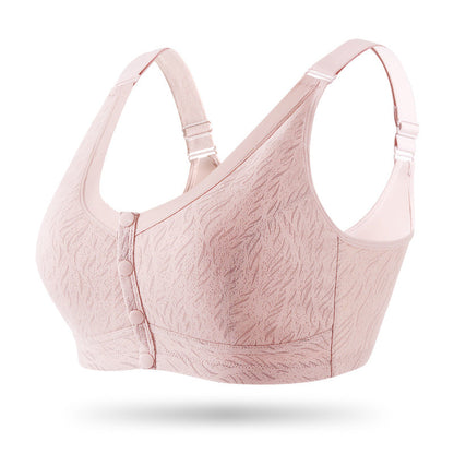 Front Button Comfort Bra for Seniors