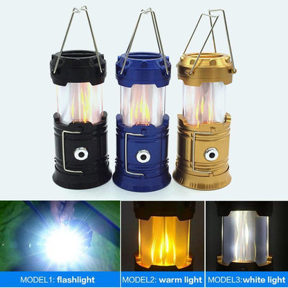 3-in-1 LED Flame Camping Lantern