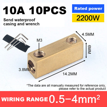 Pressure-Free Quick-Wiring Terminal Connector