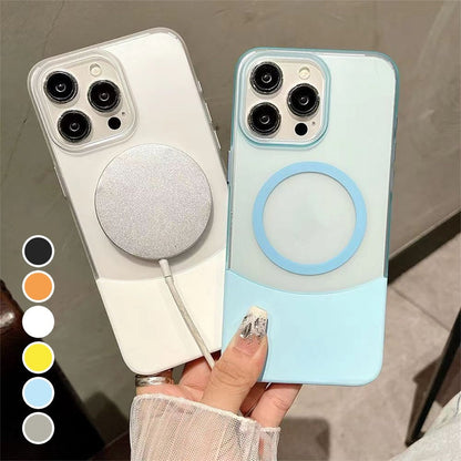 2-in-1 stijl magnetisch telefoonhoesje voor iPhone-serie