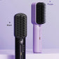 Negative ions do not hurt hair-Portable cordless mini hair straightening comb