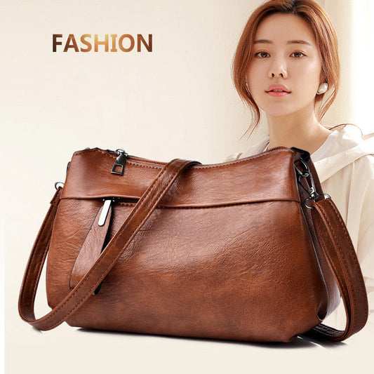 Women’s Trendy PU Leather Crossbody & Shoulder Bag