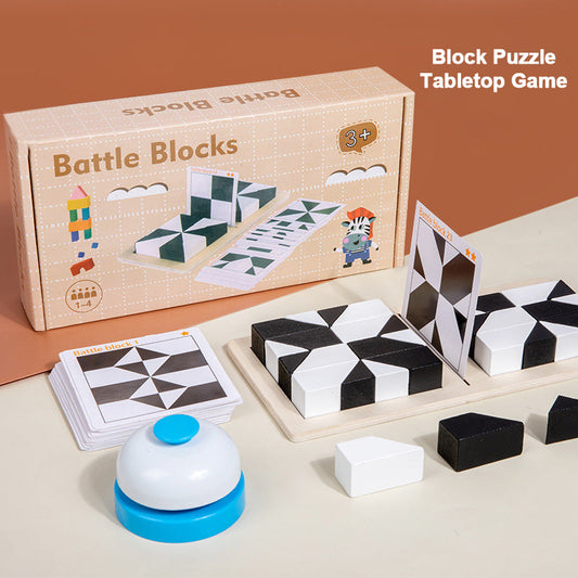 🔥‘New Creative Black&White Block Puzzles Set’ 😍loved by both parents and children