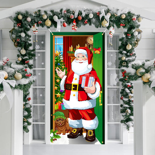 2024 Christmas Front Door Decoration