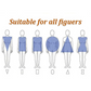 💐Dames Midi-jurk met geometrisch patroon Comfortabele V-hals