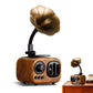 Retro Wooden Phonograph Bluetooth Speaker