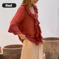 🎉2025 HOT SALE🔥 Blouse met opstaande kraag en klokmouwen voor dames
