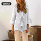🎉2025 HOT SALE🔥 Blouse met opstaande kraag en klokmouwen voor dames
