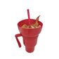 1000ml Stadionmok met rietje en kleurverandering