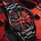 💥Vergelijk met de officiële website ⏬400€ - Authentiek hoog-End herenhorloge met 3D draaiend skeletwiel⌚