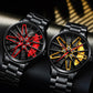 💥Vergelijk met de officiële website ⏬400€ - Authentiek hoog-End herenhorloge met 3D draaiend skeletwiel⌚