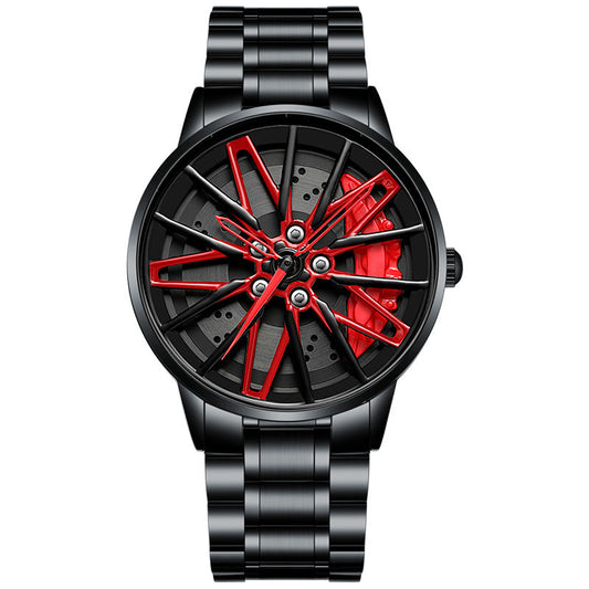 💥Vergelijk met de officiële website ⏬400€ - Authentiek hoog-End herenhorloge met 3D draaiend skeletwiel⌚