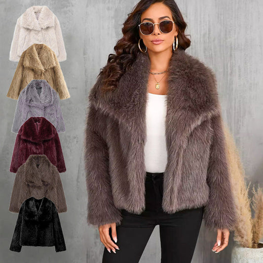 ⌛Valentijnsdag uitverkoop!🔥Winter Voorverkoop Dames Bontjas