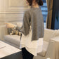 👗[beste cadeau] Dames Gebreide Set met Trui en Rok (Trui & Rok)