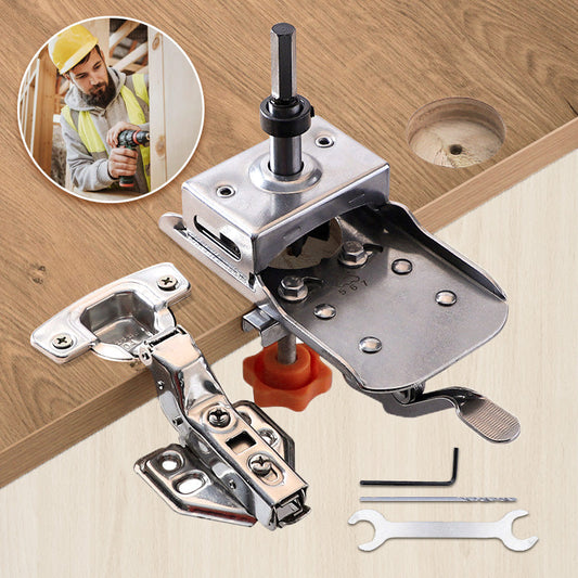 ⌛Prijs met 50 procent korting✨35mm scharnierboorzoeker met klem