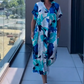 🌸Speciale prijs🌸  Women's Casual Elegant Printed V-Neck Dress